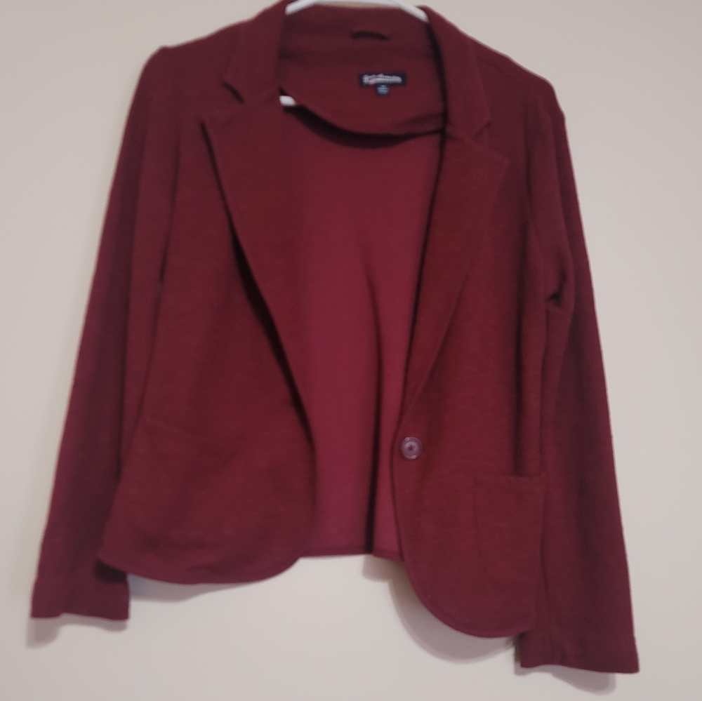 Freshman Deep Red Women's Blazer